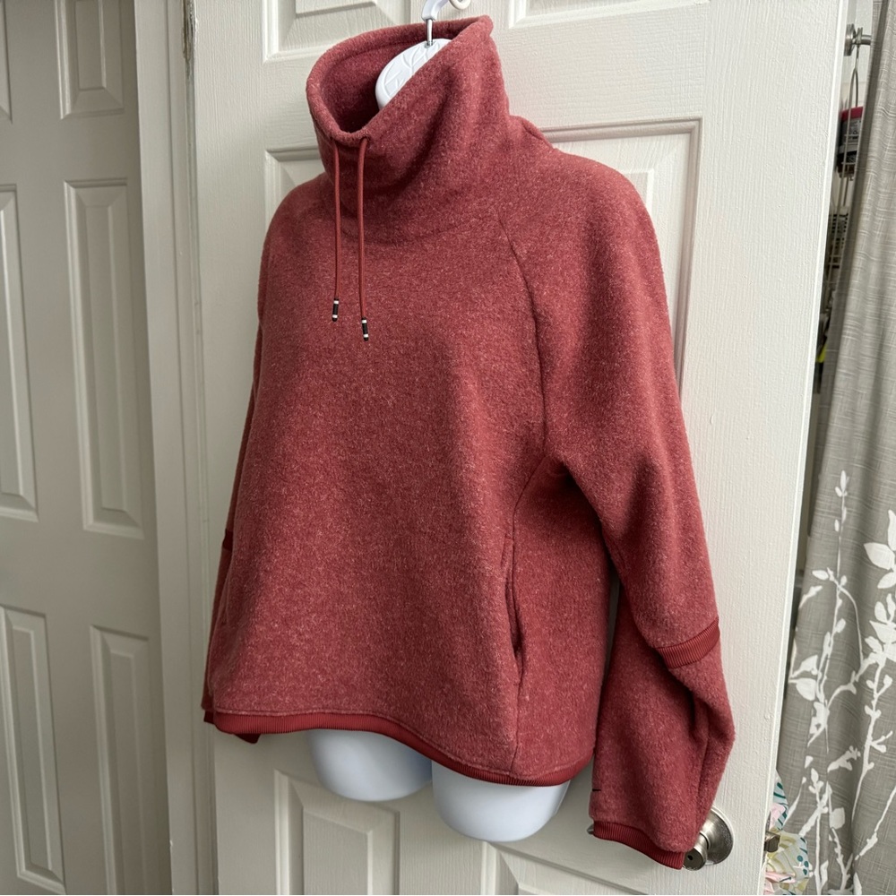 Nike Therma Fleece Cowl Neck Cozy Pullover S Small